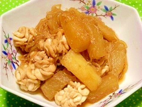 軟らか大根と きくわたの煮物